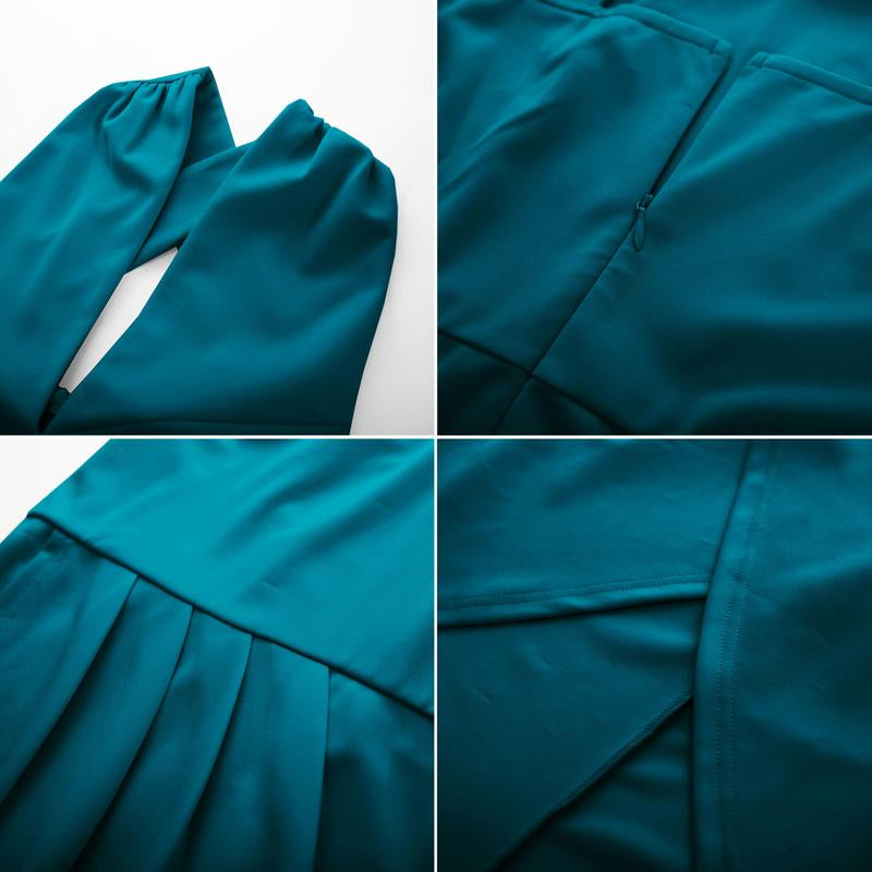 【16W-24W】Hanna Nikole plus Size Dresses for Curvy Women Halterneck Sleeveless Wrap Front Ruched Bodycon Dress Party Dress